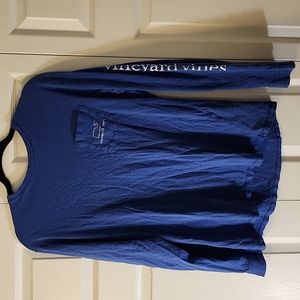 Vineyard Vines Blue Medium Long Sleeve
